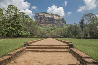 Der Lions Rock in Sigiriya