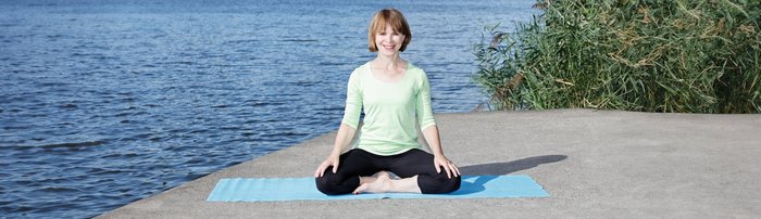 Yogalehrerin Claudia Müller