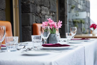 Zusammen Abendessen in der Pátio Ecolodge