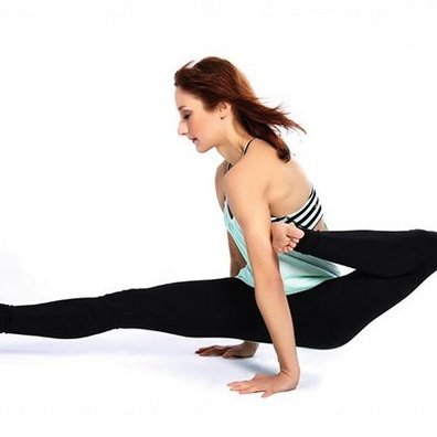 Yogalehrerin Janina Proßowsky