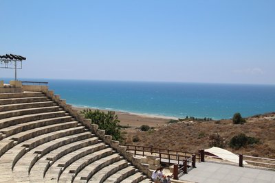 Das Amphitheater von Kourion ist noch gut erhalten und bietet einen fantastischen Ausblick