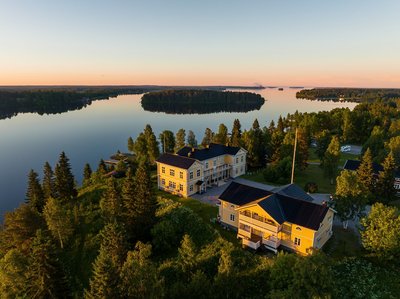 Das Hotel Filipsborg in idyllischer Lage