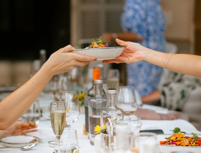 Es erwartet Sie eine abwechslungsreiche vegetarische Halbpension