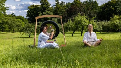 Gong Sound in Einklang mit der Natur
